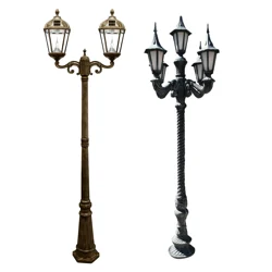 Heavy Duty Wind Resistant Solar Garden Fluorescent Street Light